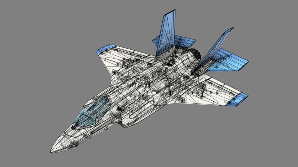 F-35A 64mm FRAMEWIRE