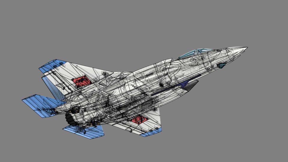 F-35A 64mm FRAMEWIRE