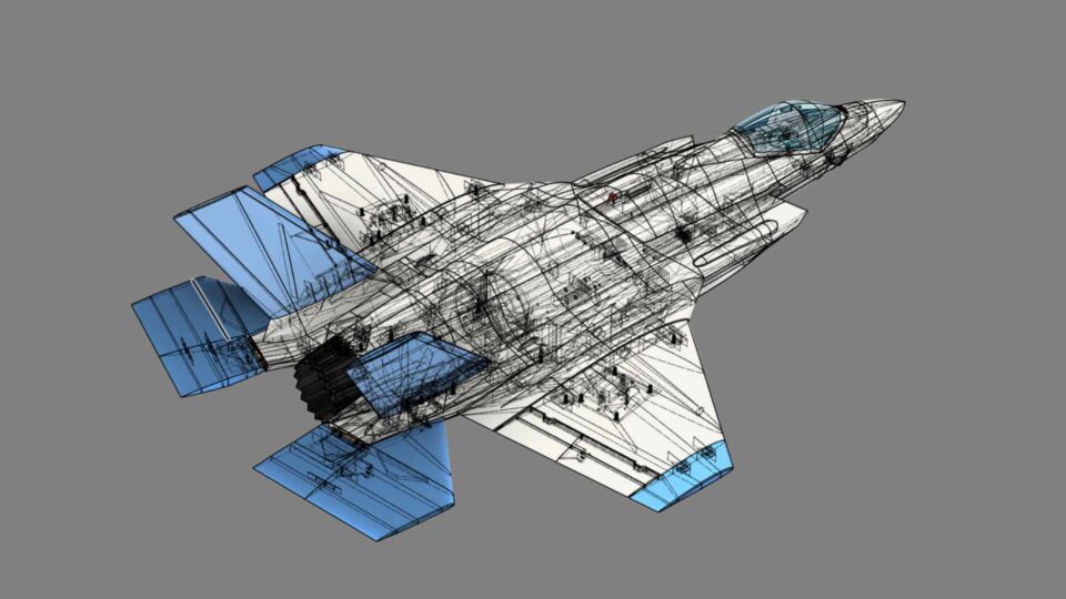 F-35A 64mm FRAMEWIRE