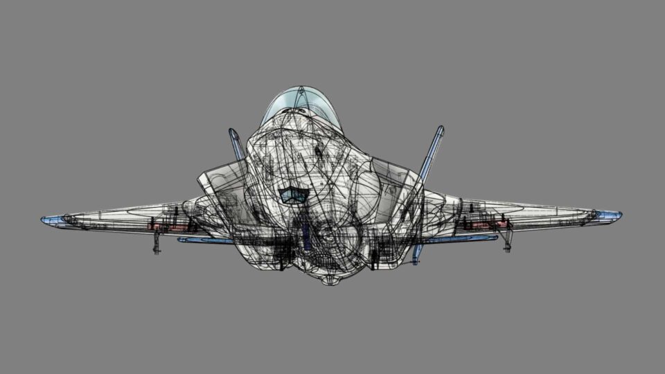 F-35A 64mm FRAMEWIRE