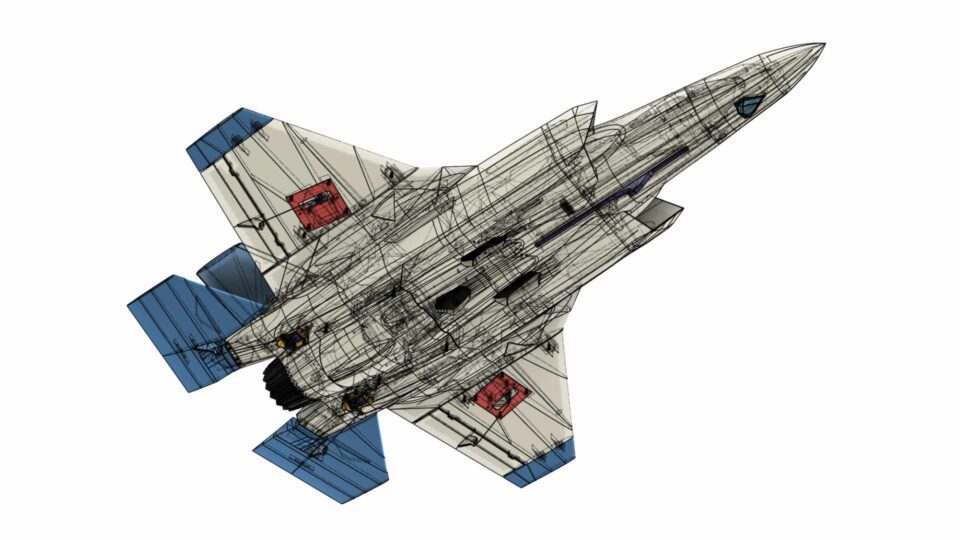 F-35A 64mm FRAMEWIRE
